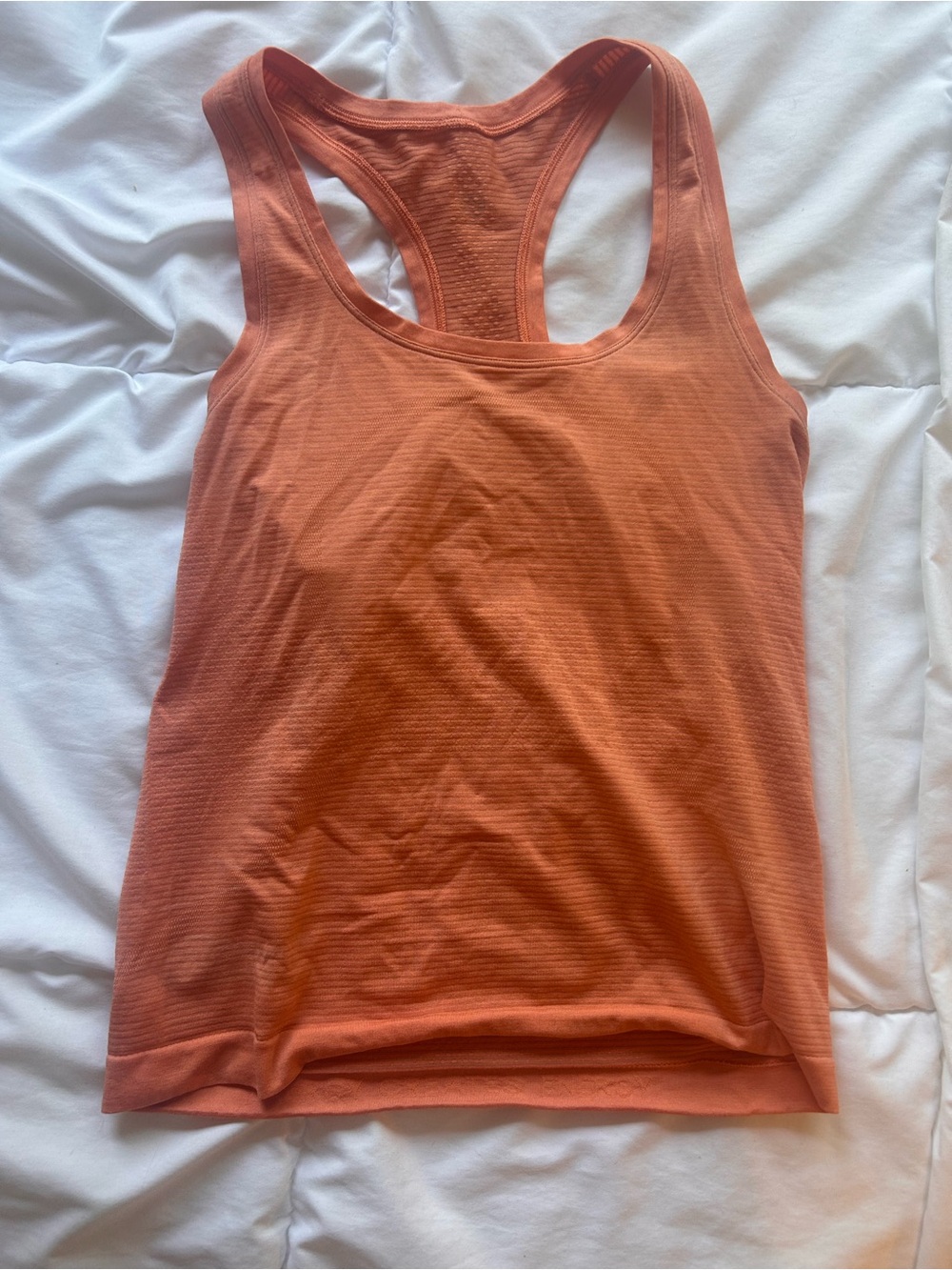 Coral Lululemon Swiftly Tank